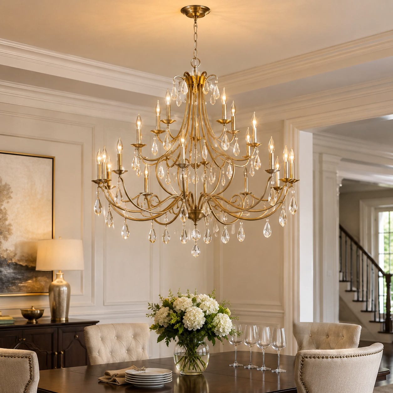 Puretimo™ Aurelia Grand Chandelier  Product Name: