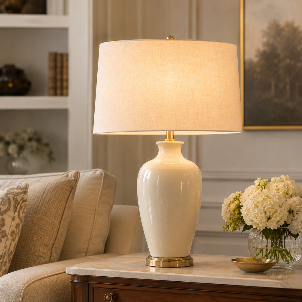Puretimo™ Brielle Ceramic Table Lamp