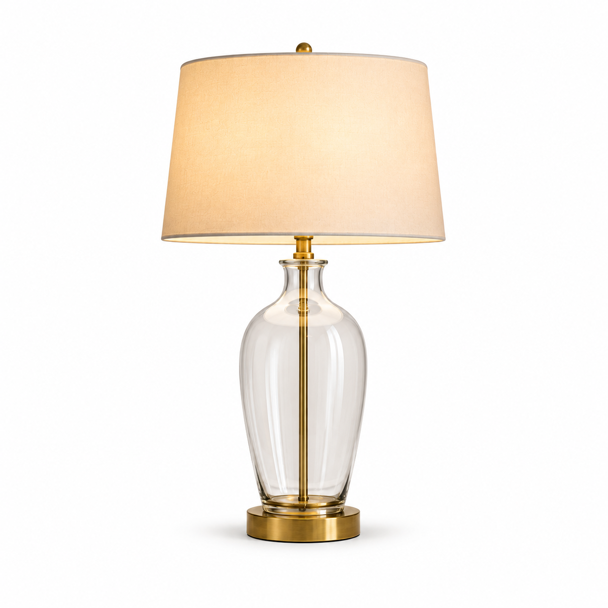 Puretimo™ Clara Glass Table Lamp
