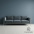 FurniColle™ Urban Luxe Metal Frame Sofa